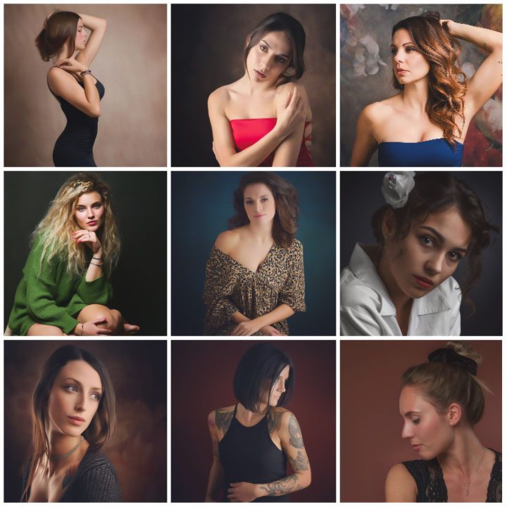 Fotografia di ritratto di donna, ispirazione per l'eleganza e bellezza autentica